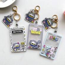 ZOA Cartoon Card Holder, Star Support Collection Gift, Fan Must-Have, Campus Traffic ID Card Holder, Christmas Birthday Gift, Christmas Gift For Girls, Idol Peripheral Fan Collection, Multi-Functional ID Card Pendant, Youth Birthday Support Gift,Easter Basket Stuffers,Easter Egg Fillers,Easter Egg Stuffers,Squish,Easter Eggs,Party Favors,Easter Toys - Multicolor - View 5