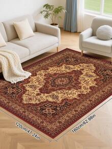 1 件装柔软绒毛地毯，适用于客厅和卧室，多种尺寸可选，蓬松舒适，可机洗 - 彩色 - 查看 8