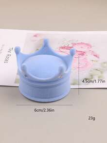 1/6 hộp đựng nhẫn hình vương miện hoạt hình đáng yêu và hộp quà tặng trang sức nhung cho ngày tựu trường, hoàn hảo cho quà tặng Giáng sinh, Lễ tạ ơn, Năm mới và Ngày lễ tình nhân, lý tưởng để cất giữ nhẫn, vòng cổ và các loại trang sức quý giá khác, thiết kế thời trang và vui nhộn cho cả trẻ em và người lớn, nâng cao trải nghiệm tặng quà của bạn với phụ kiện độc đáo và bắt mắt này, hoàn hảo để kỷ niệm những dịp đặc biệt và tạo nên những kỷ niệm lâu dài. - Nhiều màu - Xem 14