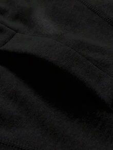 1 套男士保暖内衣套装，弹性面料底层保暖睡衣家居服，秋冬 - 黑色 - 查看 4