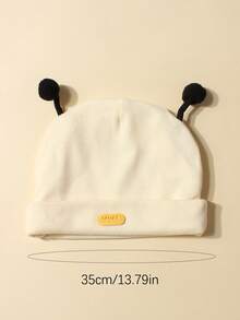 1pc Cute Baby Hat, Unisex, Suitable For Autumn/Winter Daily Use