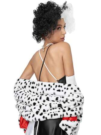 1pc Women's Black & White Leopard Print Shawl, Fashionable High-End Black & White Shawl Suitable For Ball Gown Outfit And Accessories For Dress