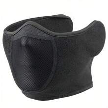 半脸面罩，带保暖衬里，男女通用，滑雪，户外，徒步旅行，冬季