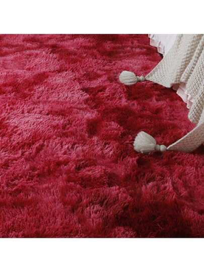 Zachte Cashmere Like Fluffy Area Rug, Multi Optional Tapijt Living Room Bedroom Bedside view 3