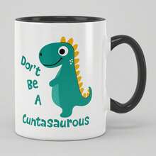 Sassy & Edgy Humor Coffee Mug - 11oz "Don't Be A..." Funny White Ceramic Cup For Friends | Novelty Gift For Christmas