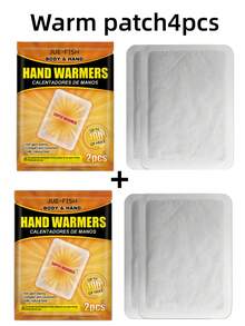 6 piezas, 4 piezas, 2 piezas Calentadores desechables de manos/pies/dedos de los pies, Almohadillas de calentamiento instantáneo, Varillas de calentamiento corporal autoadhesivas universales, Parches de calentamiento de larga duración, Mantiene las manos y los pies calientes, Calentamiento efectivo de 10 horas, Activado por aire, Inodoro, Ingredientes naturales, Parches de autocalentamiento, Regalos de Navidad, Calentadores de manos, Regalos para hombres, Rellenos de calcetines, Calentadores de manos recargables