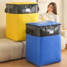 Large Capacity Moving Packing Bags Luggage Clothes Waterproof Quilt Storage Bag - Blue - View 3