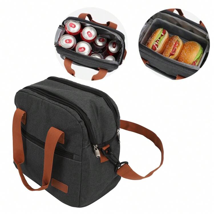 Insulated Lunch Box - 黑色 - 查看 10