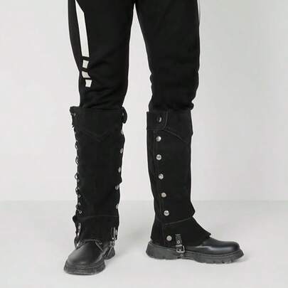 Slim Fit Steampunk Style Pirate Boot Covers