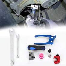 Mini Brake Line Flaring Tool 4.75mm 6-tlg. für Bremsleitungen 3-16mm, 90° Biegung, KFZ Werkzeug