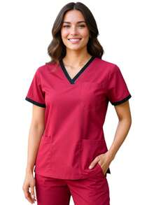 Filipina Médica Quirúrgica Dama London - Rosa Fucsia - Ver 1