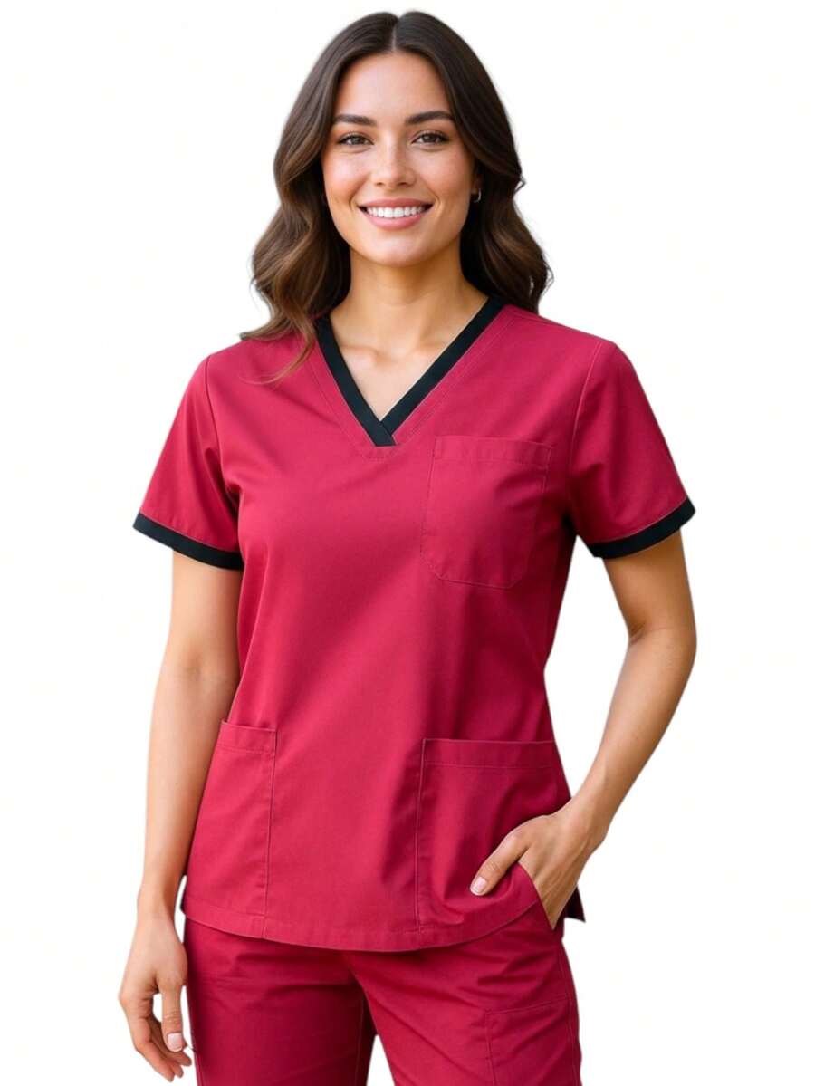 Filipina Médica Quirúrgica Dama London - Rosa Fucsia - Ver 1