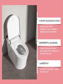 jakehoe Limpiador de inodoro con fragancia floral 2026; Agente de limpieza de inodoro; Limpiador de inodoro tipo descalcificante, desodorante y con fragancia que elimina manchas, libera un aroma floral suave