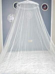 1件婴儿床/幼儿床蚊帐，带夜光星空顶篷，婴儿床蚊帐帘，悬挂式蚊帐帐篷，公主风，适合1.5米床，日常使用