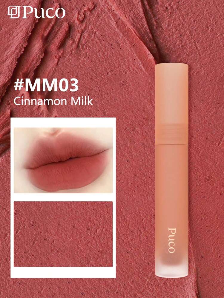 Son tint dạng mousse PUCO LIP MUD, chống nước và không lem, màu sắc bền lâu. - MM03 - Xem 1