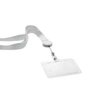 Zip Lanyard Retractable Lanyard (White) - White - View 2