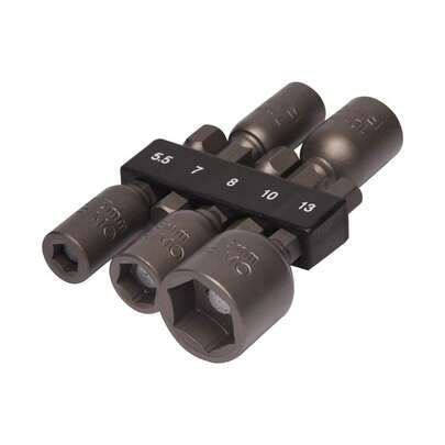 Set van 5 magnetische steckerpunten 5,5-13 mm 474m-5-h irimo