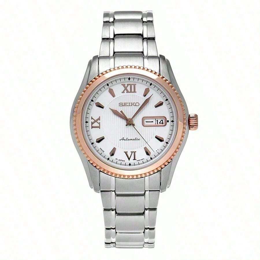 Seiko Japan Stainless Steel Automatic Men Watch SKZ312J1