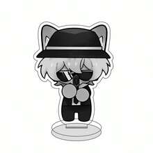 HOT Game Guest 1337 Forsaken 10CM Acrylic Keychains Noob Shedletsky John Doe C00lkidd Elliot Key Ring Pendant Gaming Fans Gift - Nhiều màu - Xem 7