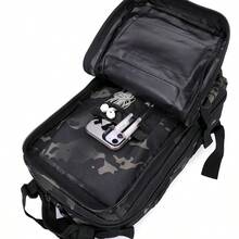 50L/30L Elite Tactical Backpack Military Grade Heavy Duty 3 Day MOLLE Bug Out Bag Ultra Durable Work Backpack For Men Outdoor Adventure Hiking Camping Travel