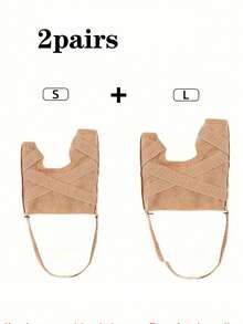 1 Cặp vớ tách ngón chân rộng thoáng khí không mùi - Thiết kế công thái học bảo vệ ngón chân, vớ chia ngón chân ngày và đêm có thể đeo để căn chỉnh ngón chân và tạo sự thoải mái - Nhiều màu - Xem 12