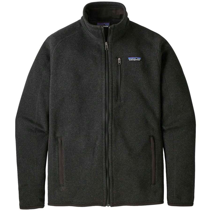 Patagonia Sweatshirt M s Better Sweater Jkt für Männer in Farbe Schwarz