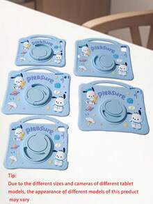 1 件平板电脑保护套，适用于 iPad 系列，柔软硅胶材质，适用于 iPad Mini 1-4、5-11、Pro 2016-2025 - 藍色 - 查看 4