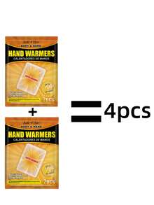 6 piezas, 4 piezas, 2 piezas Calentadores desechables de manos/pies/dedos de los pies, Almohadillas de calentamiento instantáneo, Varillas de calentamiento corporal autoadhesivas universales, Parches de calentamiento de larga duración, Mantiene las manos y los pies calientes, Calentamiento efectivo de 10 horas, Activado por aire, Inodoro, Ingredientes naturales, Parches de autocalentamiento, Regalos de Navidad, Calentadores de manos, Regalos para hombres, Rellenos de calcetines, Calentadores de manos recargables