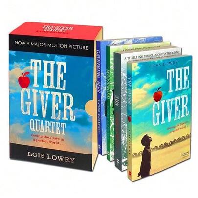 The Giver Quartet Series Collection 4 Books Box Set - The Giver, Gathering Blue, Messenger, Son