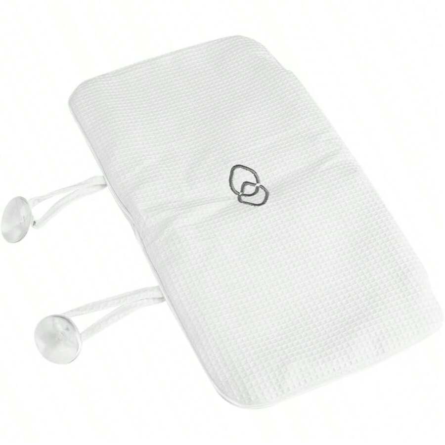 Bhtub Pillow 21 * 19 * 2 Almohada Antideslizante para Bañera, SPA, Almohada de Baño con Ventosas, Soporte para Cabeza y Cuello - 1 - Ver 1
