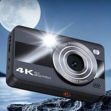 Digital Camera, 48MP FHD 4K Camera For Kids With Point And Shoot Digital Camera For Teens With 16X Zoom, Portable Kids Camera Gifts For Girls Boys Student Children