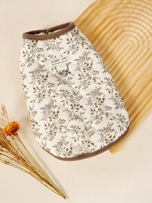 PETSIN Gauze Pet Clothes For Small Dogs & Cats, Soft & Warm Vest Jackets, Autumn/Winter