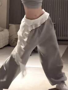 Women's Leopard Print Ruffled Hip Scarf - Jazz & Hip Hop Dance Waist Wrap Accessory - Multicolor - View 12