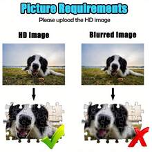 [DIY Customization] 500/1000 Piece Puzzle, Customized With Your Own Pictures And Photos, Suitable For Holiday Party Gifts, Weddings, Birthday Gifts, Valentine's Day, Mother's Day, Father's Day, Back-To-School Season, Halloween, Christmas, And New Year Gifts - 彩色 - 查看 10