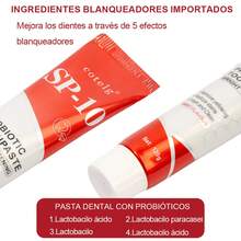 Oralhoe SP-10 Probiotic Toothpaste, SP10 Toothpaste, SP10 Ultra Whitening Toothpaste, Ultra Fresh Probiotic Toothpaste, Deep Clean, Teeth Whitening, Gum Care, Cavities - Red - View 9