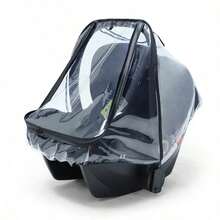 A Transparent Rain Cover For Baby Carrier, Stroller And Car Seat - Clear - View 9