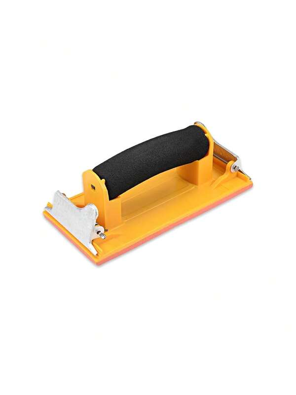 1PC Hand Sanding Frame, PUC Sandpaper Holder With Sponge Handle, Manual Sanding Block, Suitable For Drywall Putty, Wood, Metal, Furniture Polishing, Etc.