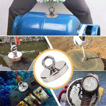 Ímã de neodímio de alta resistência, ímã grande de parede, ímã de recuperação de alta resistência, camada de proteção tripla, toque metálico de alta precisão, ventosa magnética subaquática, dispositivo magnético forte, ferramenta de manuseio industrial