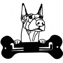 1 Piece Iron Bome Small Hook, Black Cute Dog Hook, Bathroom Towel Hook Kitchen Utensil Hook Bedroom Coat Hook, Hanging Key At The Entrance