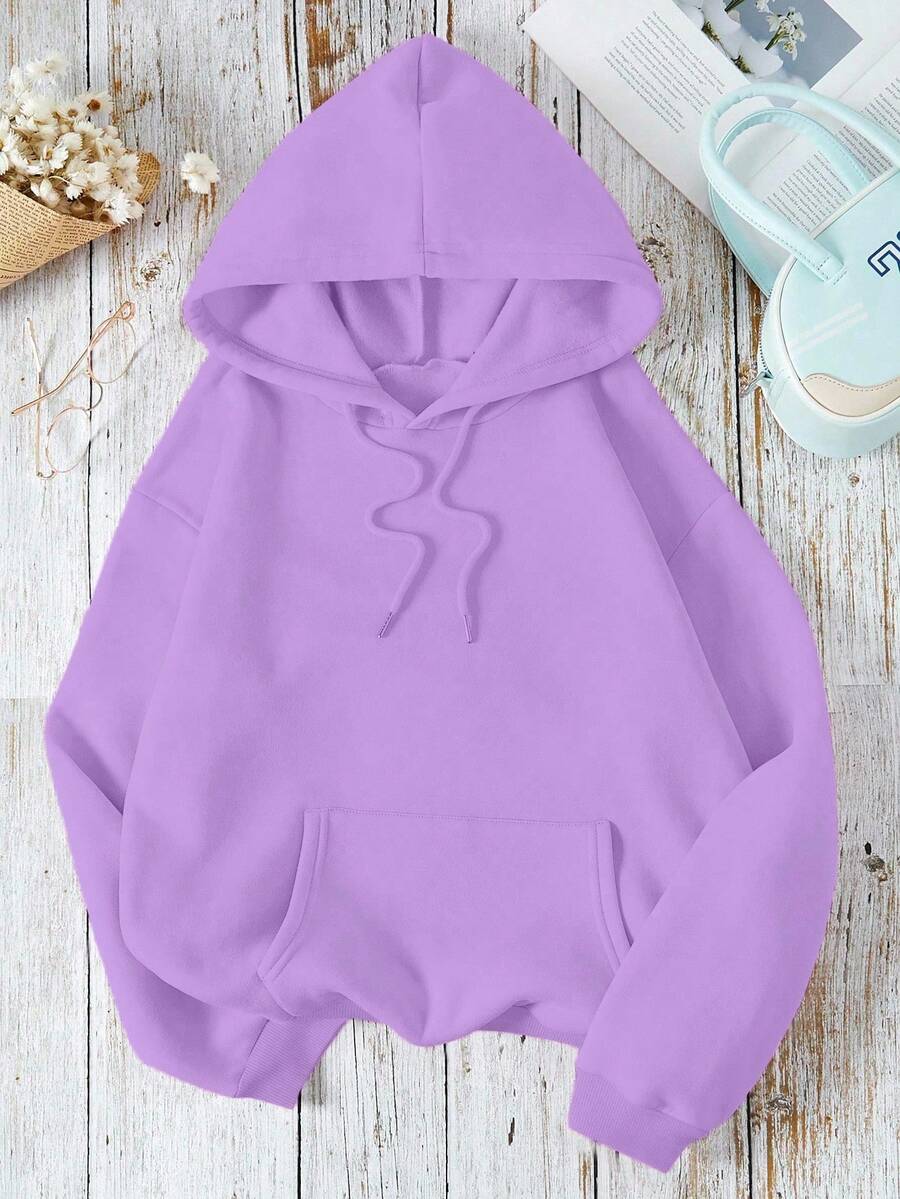 Women Sweatshirts - Lilac Purple - View 1