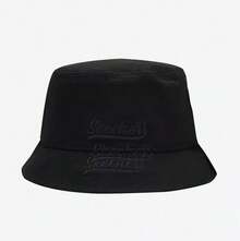 Skechers 男女通用徽标透气休闲渔夫帽 - 黑色 - 查看 1