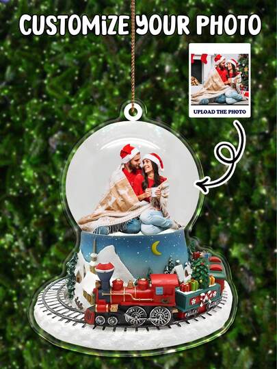 1 pezzo Ciondolo personalizzato in acrilico con foto, ciondolo con foto in stile cartoni animati, decorazione per la camera dei bambini, regalo di compleanno personalizzabile con foto, regalo di matrimonio, charm per borse, portachiavi, decorazione da appendere per soggiorno/camera da letto, foto di coppia personalizzabile (regalo), regalo per famiglia/amici/migliori amici/genitori, anniversario (regalo), regalo unico