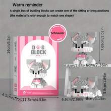 Mikro-Partikel Cartoon Figur einer Katze als Bauklötze, multifunktionale Bauklötze die sowohl als dekorative Accessoires als auch als Taschentuchboxen dienen, 3D Puzzle Bauklötze Dekorationen, ideale Geschenke zu Thanksgiving, Weihnachten, Halloween und Geburtstagen.