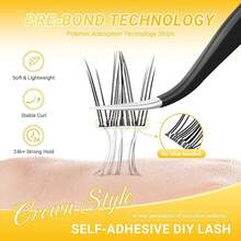 False Eyelashes And Adhesives Kits - SA-dIY-017 & Pliers - View 9