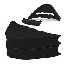 1 par de plantillas ajustables y acolchadas, reutilizables, adecuadas para zapatos de hombre y mujer: tacones altos, planos, zapatillas, tacones altos y mocasines de mujer