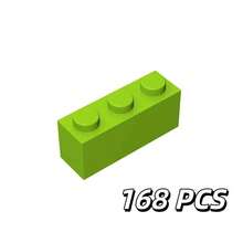 1 pieza Bloque de construcción de ladrillo alto de 1x3 para regalo unisex, bloques de construcción, ladrillo alto de 1x3, bloques básicos, compatibles y universales, colores vibrantes, juego versátil, que inspira la imaginación y la creatividad, configuraciones personalizables