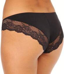 Maidenform 0040159MNW Maidenform Pant Tanga 40159 Black 5 Mujer - Elevador de café con leche - Ver 8