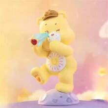 MINISO 爱心熊治愈星球系列盲盒神秘盒动漫手办可爱模型玩具桌面摆件生日礼物 (随机发货，1件)