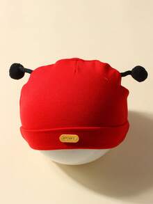 1pc Cute Baby Hat, Unisex, Suitable For Autumn/Winter Daily Use