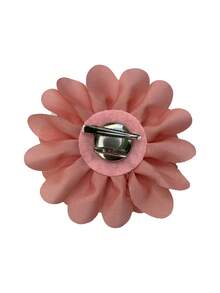 1pc Unique Handmade Flower Brooch, Vintage French Style Chic Niche Design, Elegant High-End Black Floral Lapel Pin, Minimalist For Suits, Dresses, Party Outfits, Stylish Fashion Accessory Gift For Women Valentines,Mom,Mother,Mother's Day,Gift